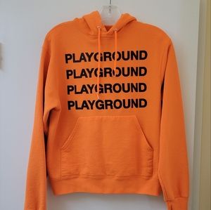 Jerzees Playground Print Long Sleeve Hoodie
